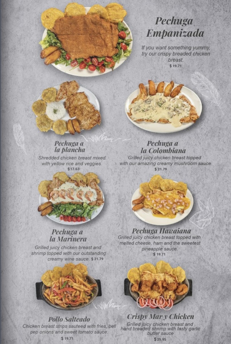 Noches De Colombia Clifton Menu - Image 3