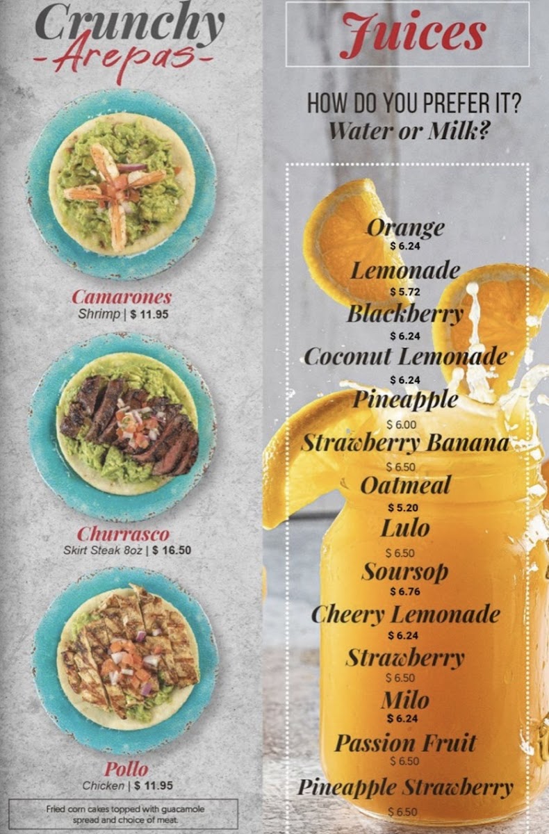 Noches De Colombia Clifton Menu - Image 5